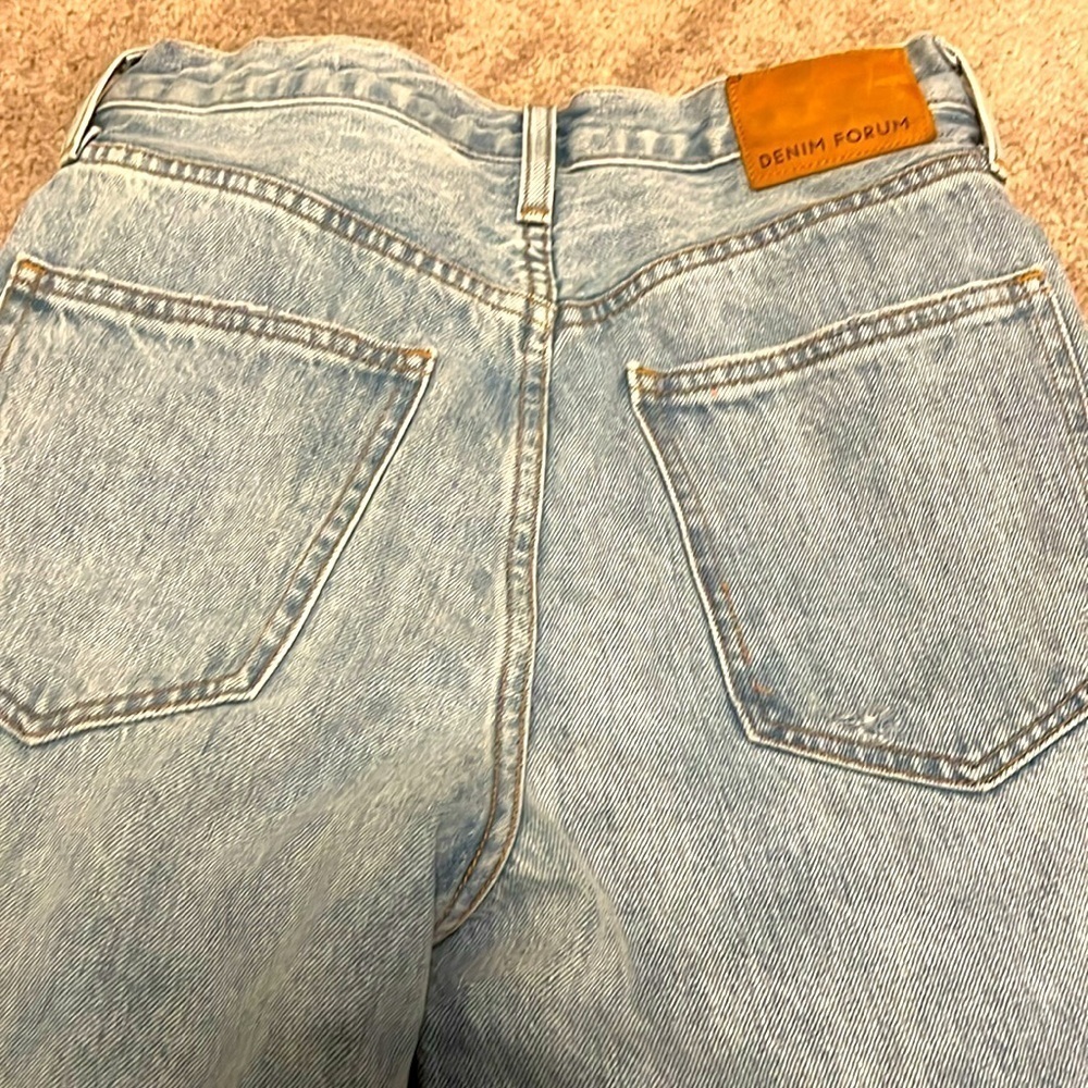 Denim Forum Boyfriend High Rise Loose Jeans Size 26 - Picture 7 of 10